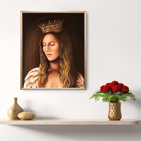 Art print of "SVIKET"